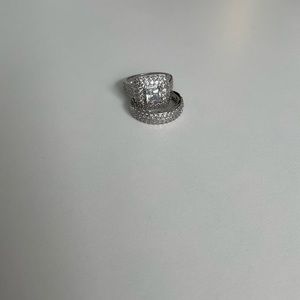 .925 Sterling Silver ring set